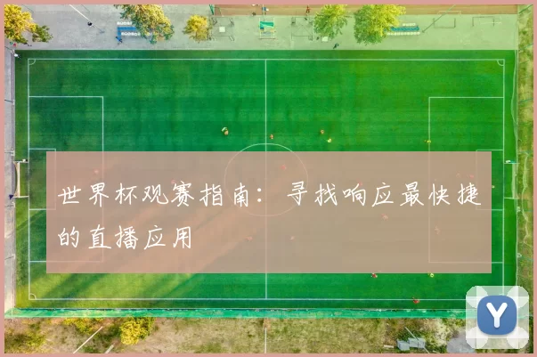 世界杯观赛指南:寻找响应最快捷的直播应用