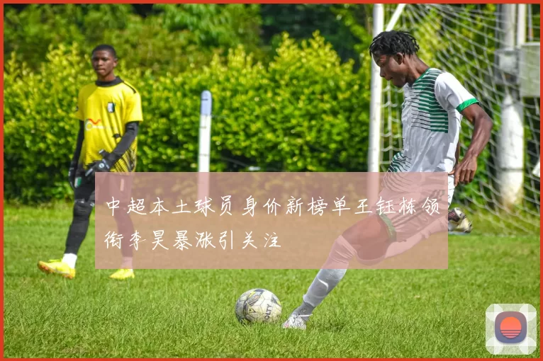 中超本土球员身价新榜单王钰栋领衔李昊暴涨引关注